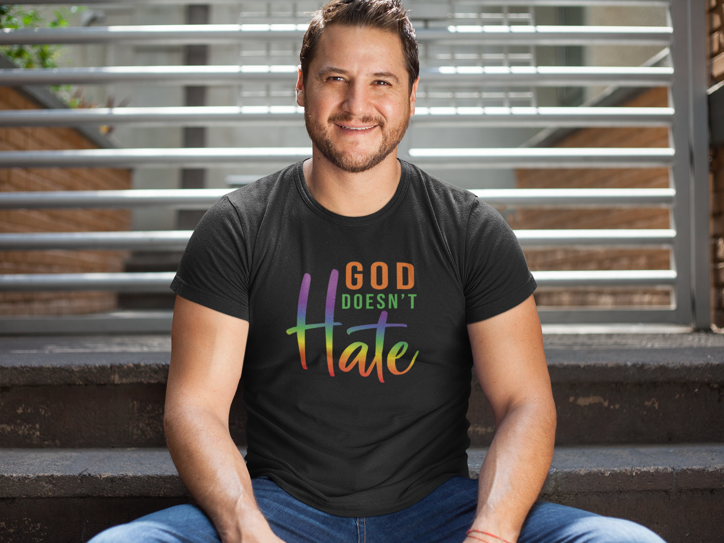 God Doesn't Hate Inspirational Shirt