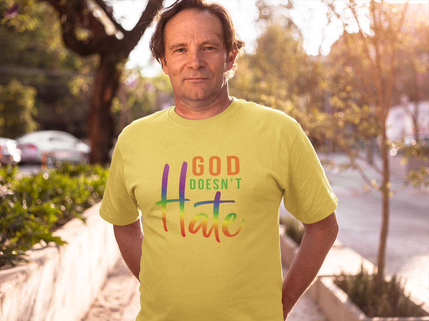 God Doesn't Hate Inspirational Shirt