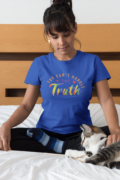 The Truth Shirt - Vibrant Rainbow Statement Tee